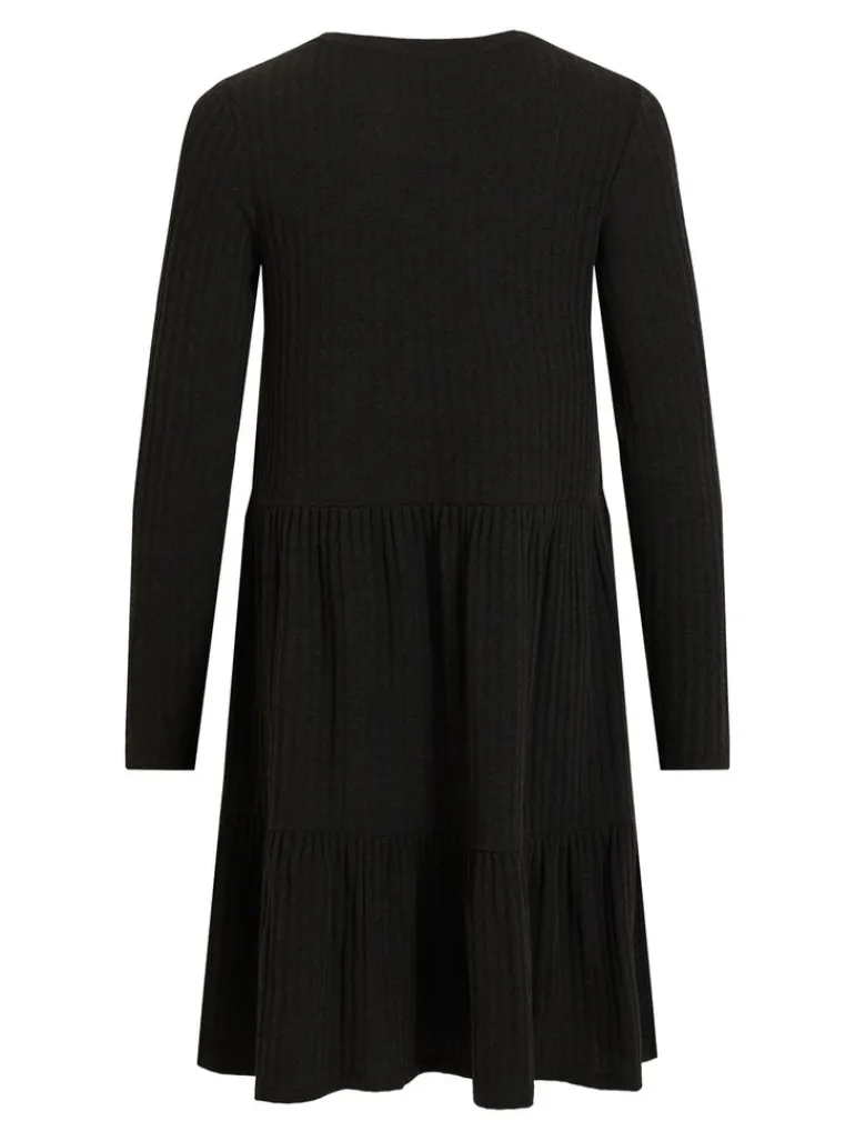 VIELITA L/S DRESS - NOOS black