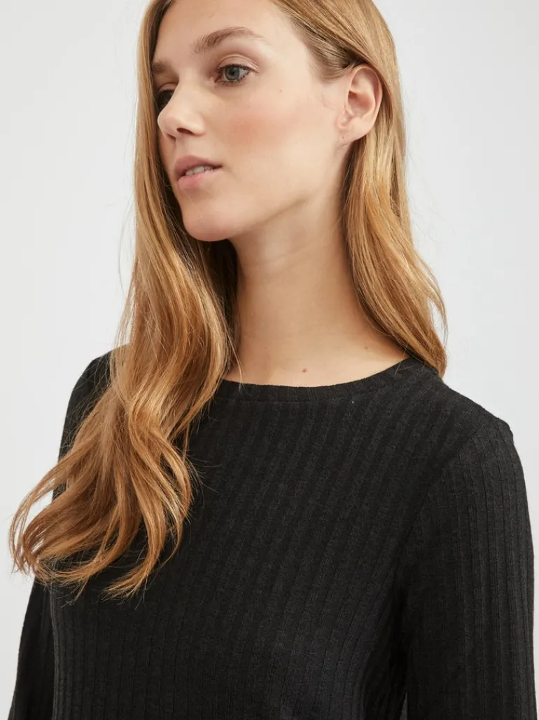 VIELITA L/S DRESS - NOOS black