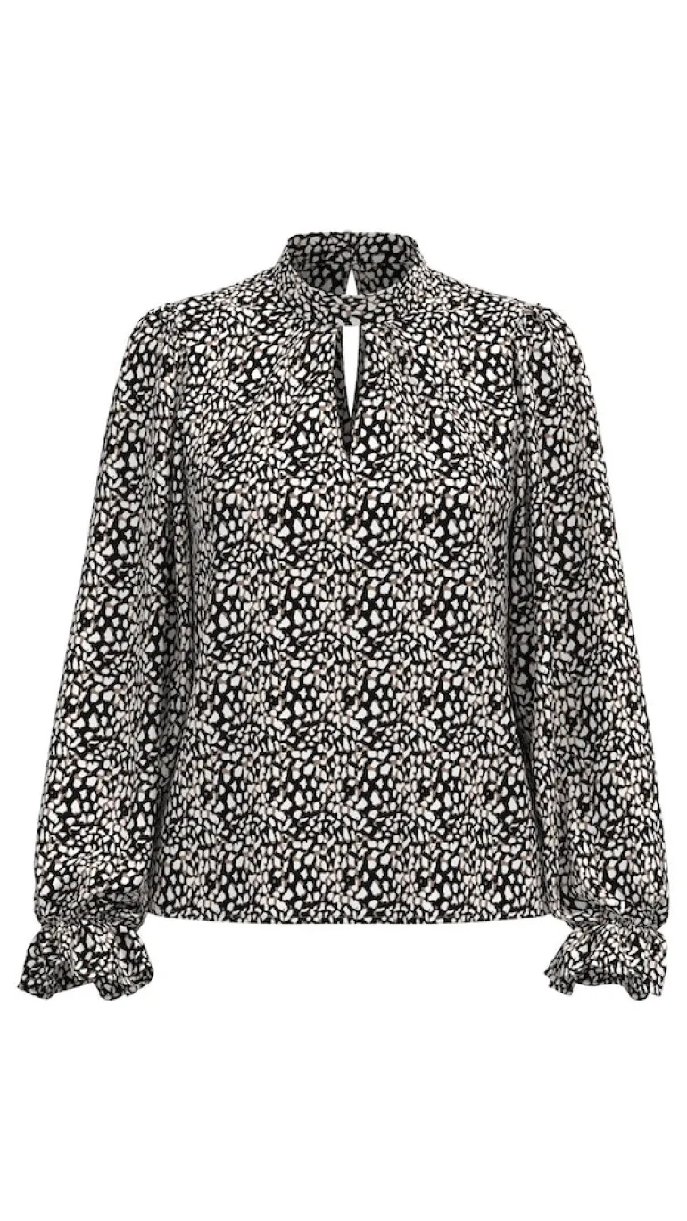 VIFALIA ROE L/S TOP/SU/PB black