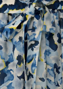 VIFALIA TWI L/S SHORT DRESS/DFS cornstalk