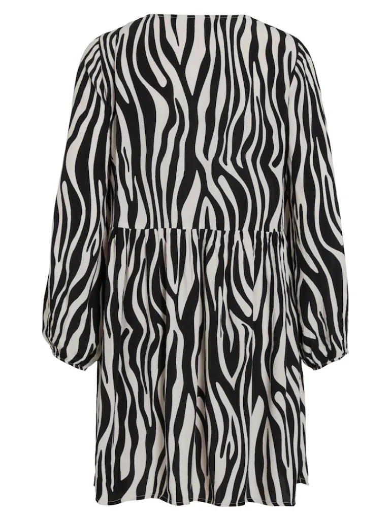 VIFINI L/S SHORT DRESS - NOOS black 3