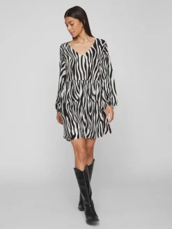 VIFINI L/S SHORT DRESS - NOOS black 3