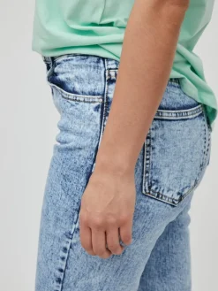 VIGILLIANA HW MOM JEANS medium blue denim