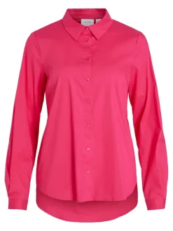 VIGIMAS L/S SHIRT - NOOS pink yarrow