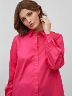 VIGIMAS L/S SHIRT - NOOS pink yarrow