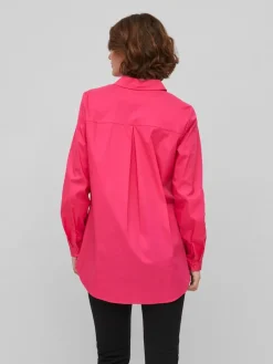 VIGIMAS L/S SHIRT - NOOS pink yarrow