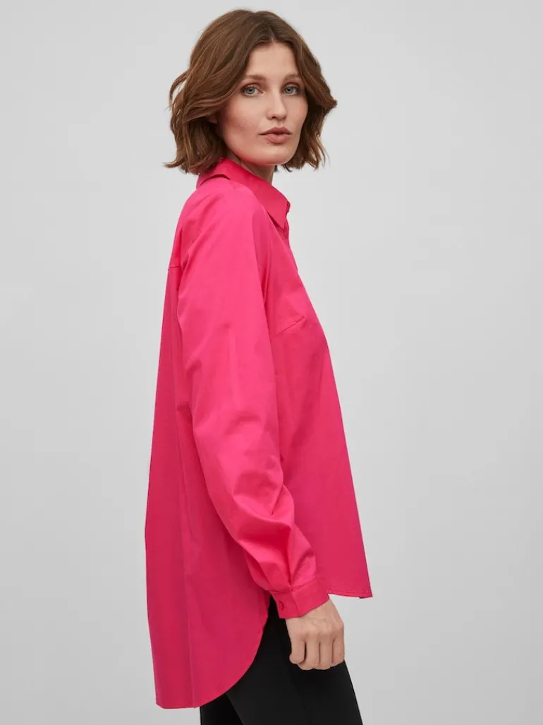 VIGIMAS L/S SHIRT - NOOS pink yarrow