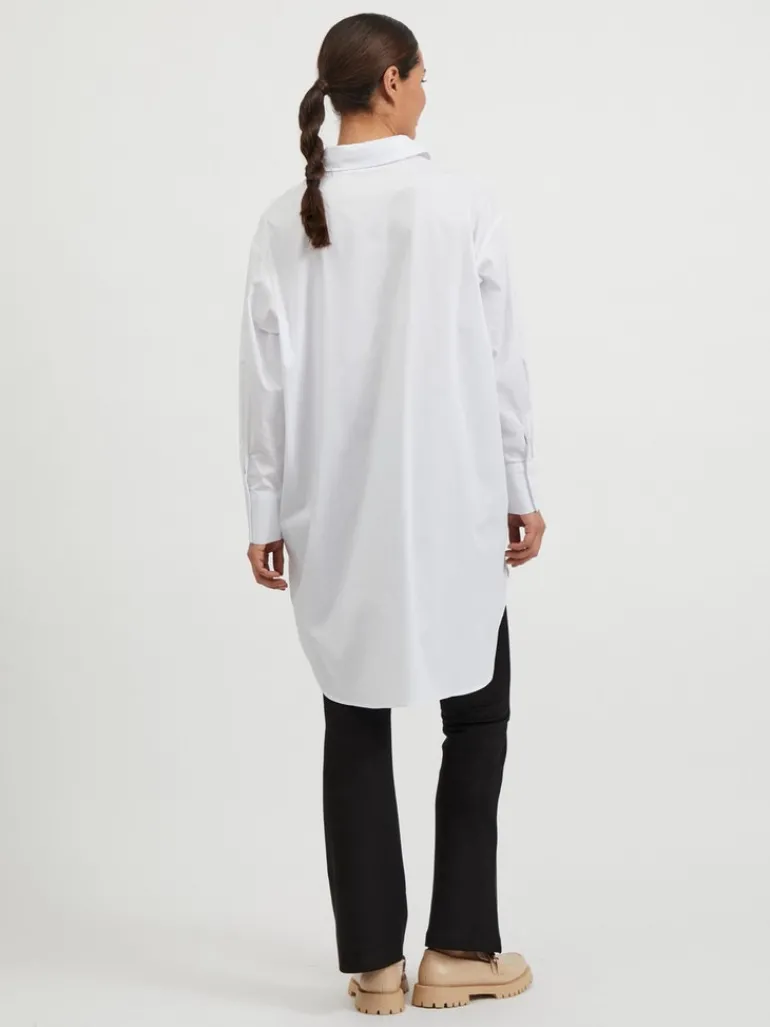 VIGIMAS OVERSIZE L/S LONG SHIRT-NOOS optical snow