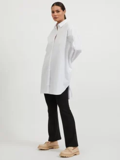 VIGIMAS OVERSIZE L/S LONG SHIRT-NOOS optical snow