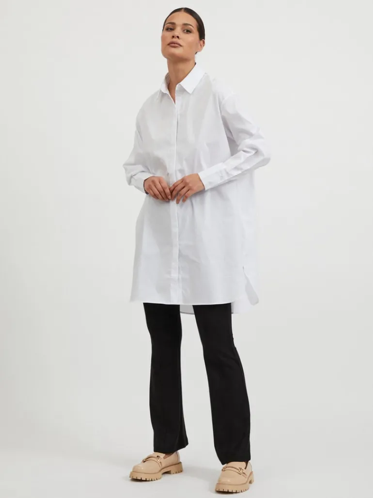VIGIMAS OVERSIZE L/S LONG SHIRT-NOOS optical snow
