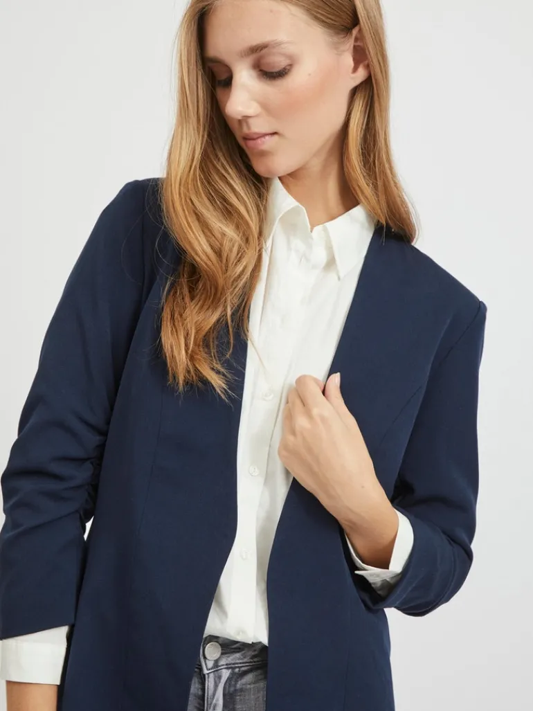 VIHER NEW 3/4 BLAZER -NOOS navy blazer
