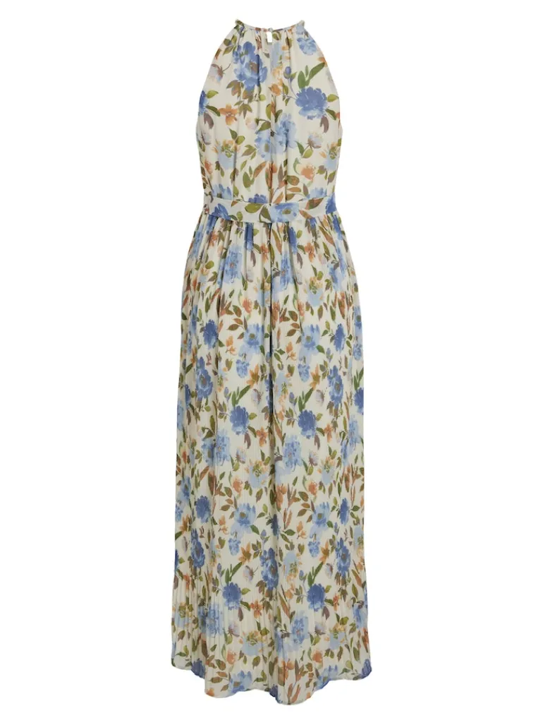 VIJULIETTE PLISSE ANKLE DRESS/BM/DC cloud dancer