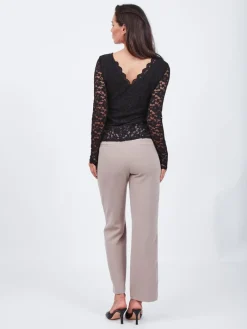 VIKALILA LACE L/S TOP black