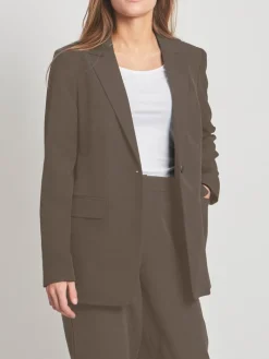VIKAMMA LOOSE BLAZER - NOOS crocodile