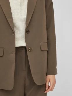 VIKAMMA LOOSE BLAZER - NOOS crocodile