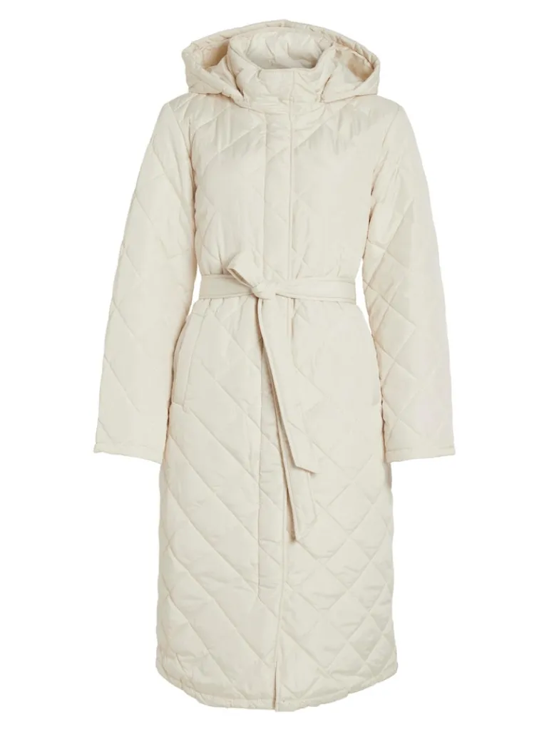 VIKANTE QUILTED L/S COAT - NOOS birch