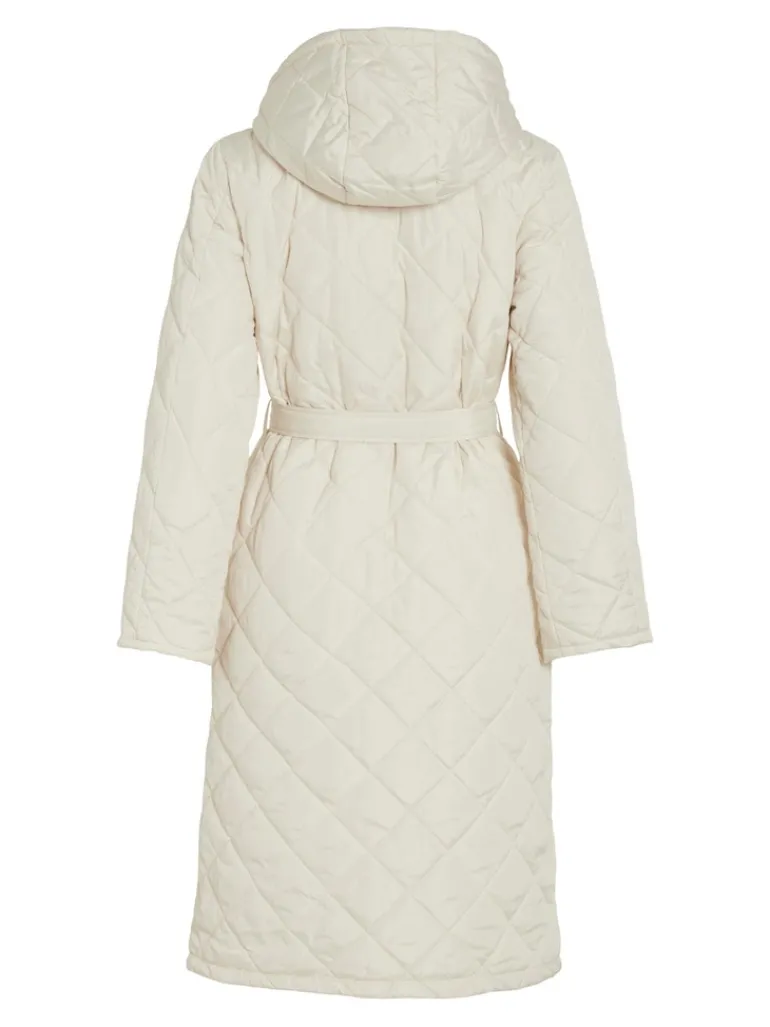 VIKANTE QUILTED L/S COAT - NOOS birch