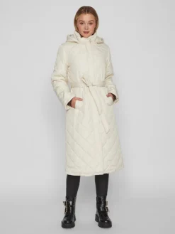 VIKANTE QUILTED L/S COAT - NOOS birch
