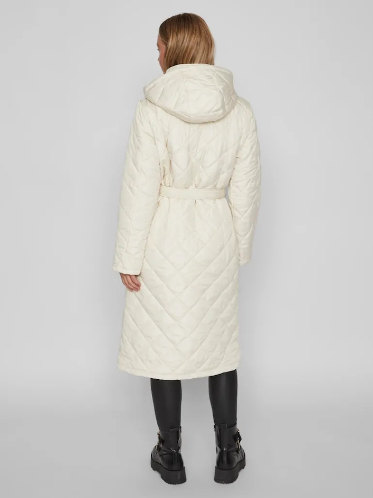 VIKANTE QUILTED L/S COAT - NOOS birch