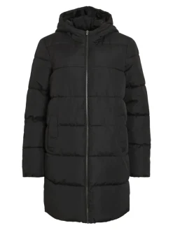 VIKARLA NEW LONG PUFFER JACKET black