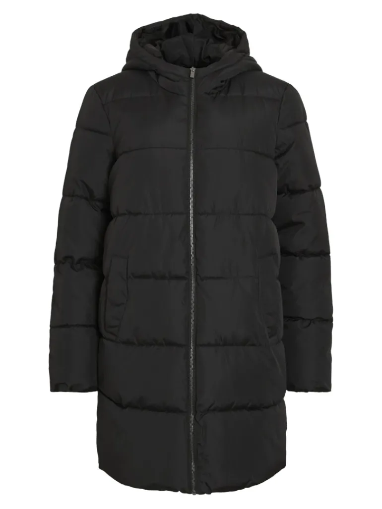 VIKARLA NEW LONG PUFFER JACKET black
