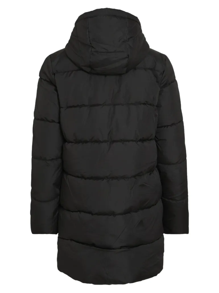 VIKARLA NEW LONG PUFFER JACKET black