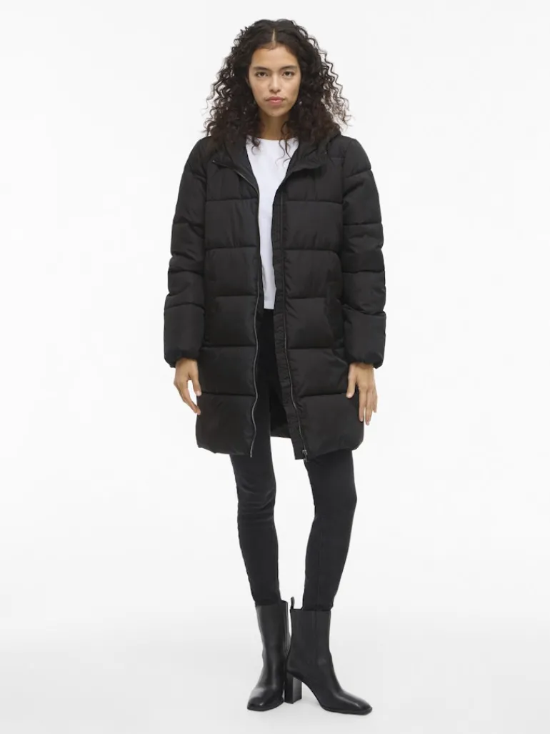 VIKARLA NEW LONG PUFFER JACKET black
