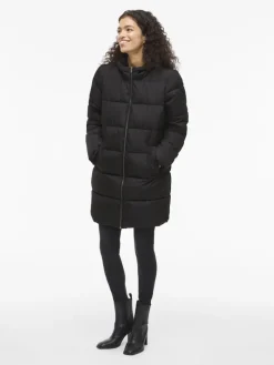 VIKARLA NEW LONG PUFFER JACKET black