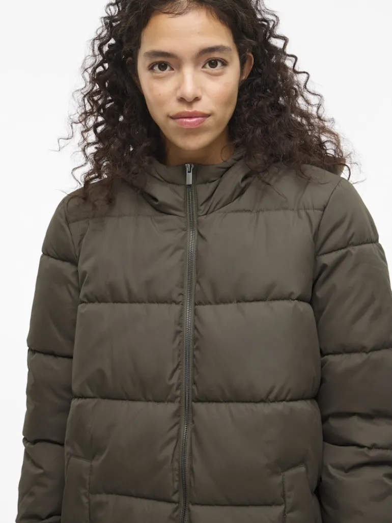 VIKARLA NEW LONG PUFFER JACKET deep depths