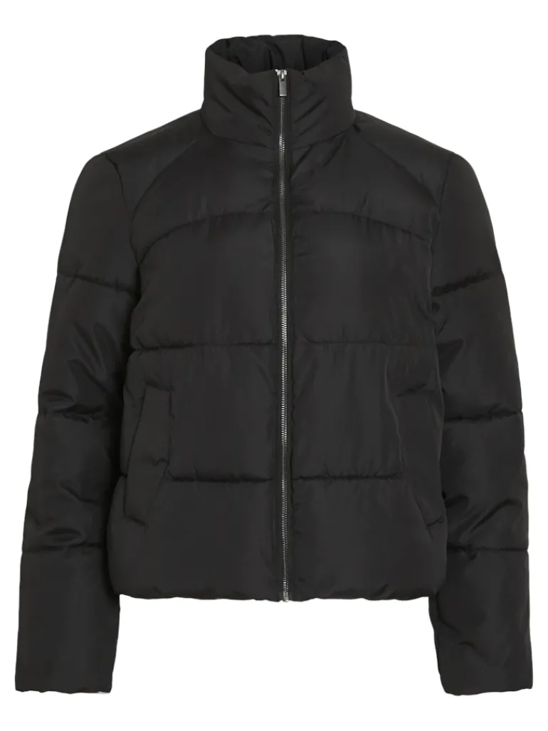 VIKARLA NEW SHORT PUFFER JACKET black