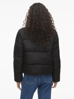 VIKARLA NEW SHORT PUFFER JACKET black