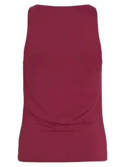 VIKENZA S/L TANK TOP - NOOS beet red