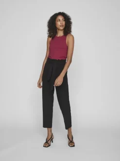 VIKENZA S/L TANK TOP - NOOS beet red