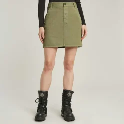 Viktoria Short Chino Skirt wmn ensis green gd