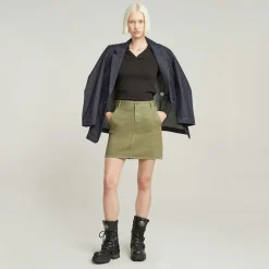 Viktoria Short Chino Skirt wmn ensis green gd