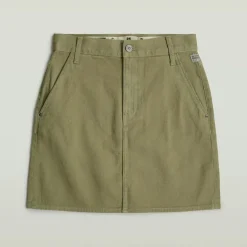 Viktoria Short Chino Skirt wmn ensis green gd