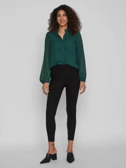 VILAURA LOU HW 7/8 LEGGINGS - NOOS black1