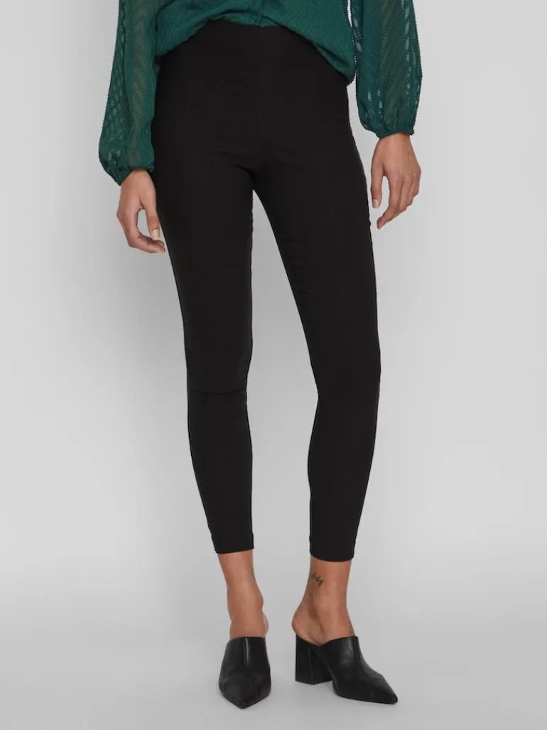 VILAURA LOU HW 7/8 LEGGINGS - NOOS black1