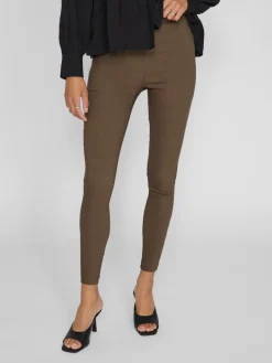 VILAURA LOU HW 7/8 LEGGINGS - NOOS crocodile