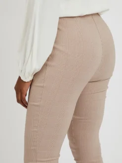 VILAURA LOU HW 7/8 LEGGINGS - NOOS cement
