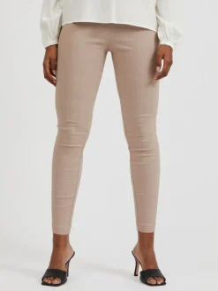 VILAURA LOU HW 7/8 LEGGINGS - NOOS cement