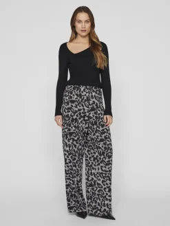 VILEOA RW WIDE PANTS - NOOS glacier gray