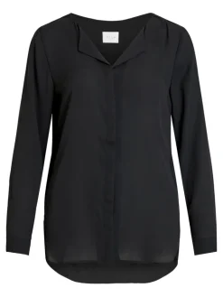 VILUCY L/S SHIRT - NOOS black