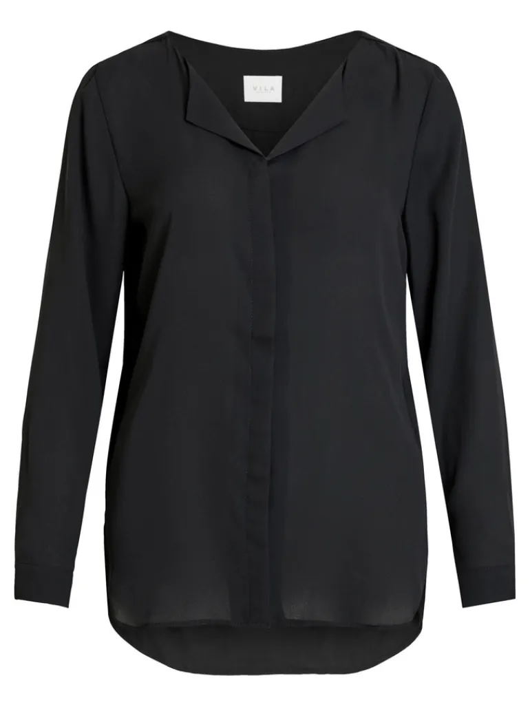 VILUCY L/S SHIRT - NOOS black