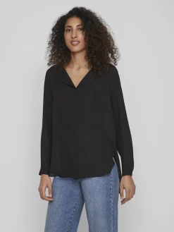 VILUCY L/S SHIRT - NOOS black