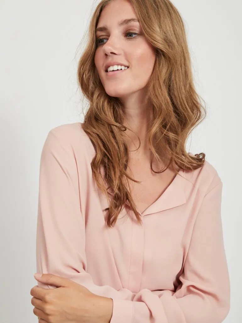 VILUCY L/S SHIRT - NOOS hellrosa1