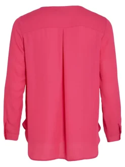 VILUCY L/S SHIRT - NOOS pink yarrow
