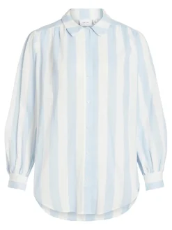 VILULLY L/S OVERSIZE SHIRT/VOL cloud dancer 4