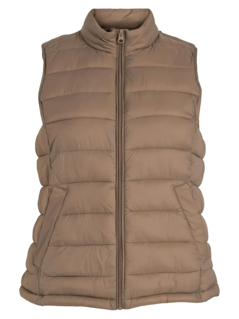 VIMINSK SHORT WAISTCOAT walnut