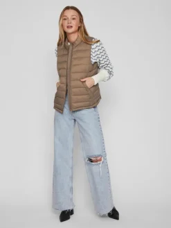 VIMINSK SHORT WAISTCOAT walnut